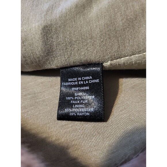 Madison 88 $159 Sz L/XL Fashion Vest Faux Fur-Courdroy Pink/Mauve Pockets - Picture 8 of 12